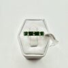 18ct Yellow Gold Emerald Diamond Ring - Image 2