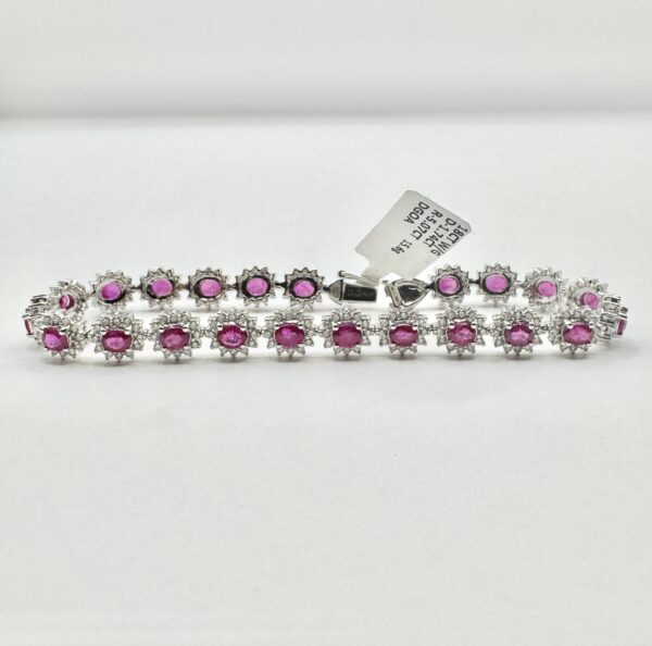18ct Ruby Diamond Bracelet